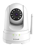D-Link DCS-8525LH Telecamera di Sorveglianza Full HD, Wi-Fi N, Audio a Due Vie, Motorizzata, Funziona con Alexa
